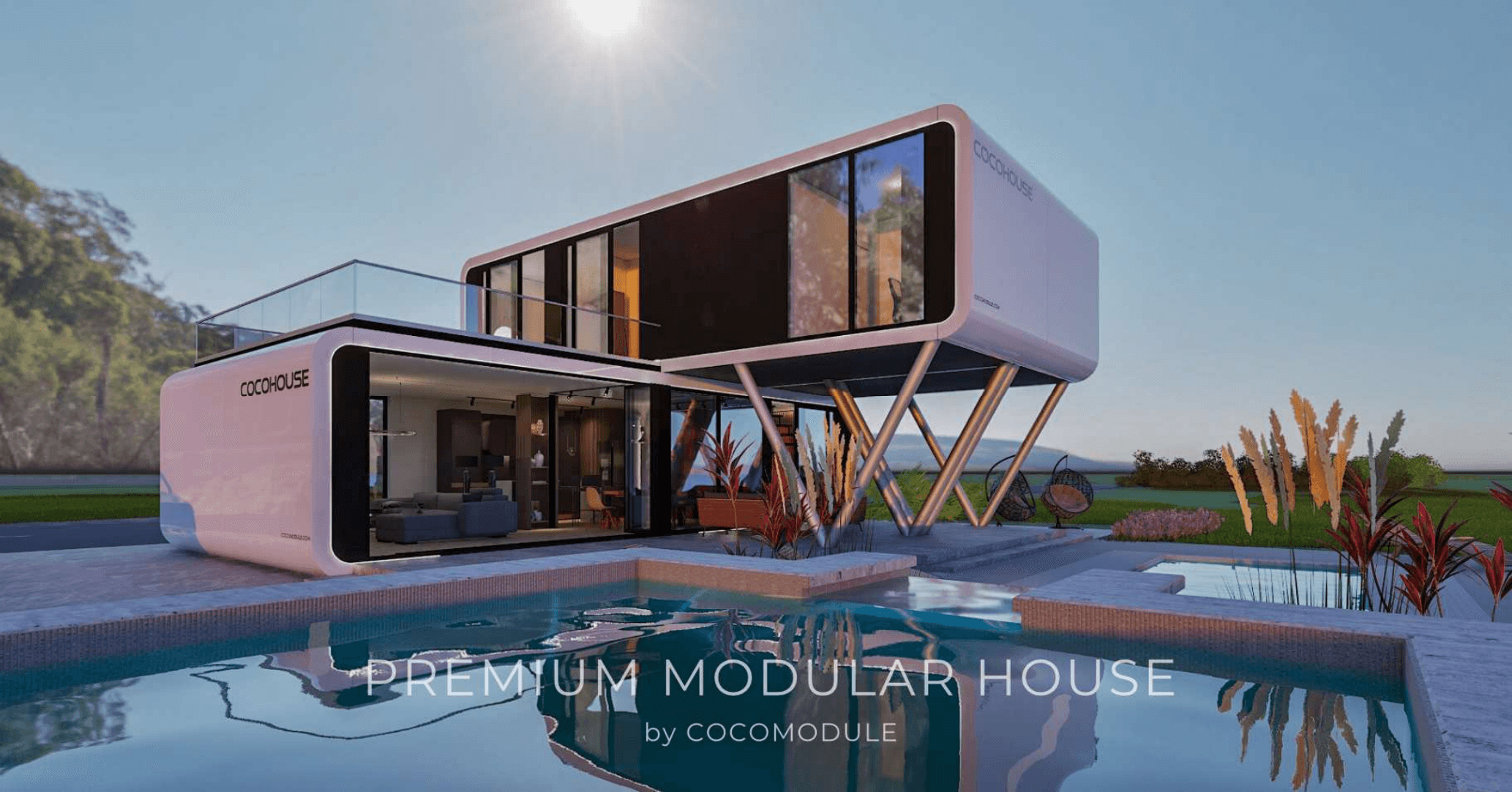 Dom modułowy CH-140 Premium – Cocomodule